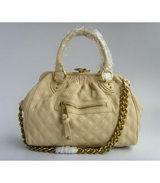 Marc Jacobs Stam Bag_Beige Pelle